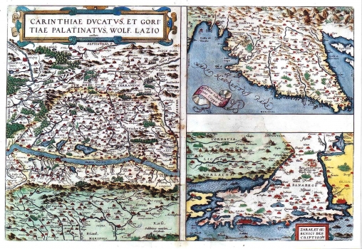 ORTELIUS, ABRAHAM: VOJVODINA KORUŠKA I GORIČKA, ZADAR I ISTRA